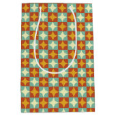 Sac cadeau géométrique moderne du milieu du siècle (Devant)