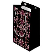 Sac cadeau Ghoulish Dancing Skeletons (Devant Angle)