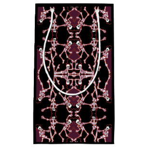 Sac cadeau Ghoulish Dancing Skeletons