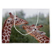 Sac Cadeau Girafes Amoureuses (Devant)