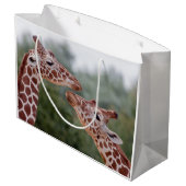 Sac Cadeau Girafes Amoureuses (Dos Angle)