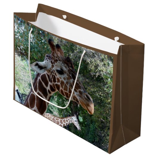 Sac cadeau Giraffe (Devant Angle)