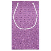 Sac cadeau Glittery rose (Dos)