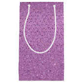 Sac cadeau Glittery rose (Devant)
