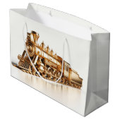 Sac cadeau Gold Train (Dos Angle)