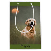 Sac cadeau Golden Retriever (Devant)