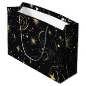 Sac cadeau Golden Star (Dos Angle)