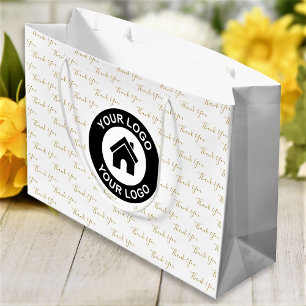 Sac Cadeau Grand Format avec Logo d'Entreprise Per