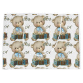 Sac Cadeau Grand Format 'C'est Un Garçon' (Devant)