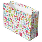 Sac Cadeau Grand Format Fun Été (Dos Angle)