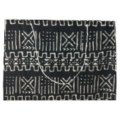 Sac Cadeau Grand Format Imprimé Africain (Dos)