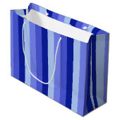 Sac Cadeau Grand Format Jours Bleus (Devant Angle)