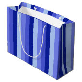 Sac Cadeau Grand Format Jours Bleus (Dos Angle)