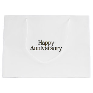 Sac Cadeau Grand Format "Joyeux Anniversaire"
