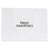 Sac Cadeau Grand Format "Joyeux Anniversaire" (Dos)