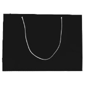 Sac cadeau grand format noir inquiétant (Dos)