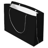Sac cadeau grand format noir inquiétant (Dos Angle)