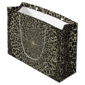 SAC CADEAU GRAND FORMAT OR ET NOIR (Dos Angle)