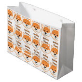 Sac cadeau grand format original pour anniversaire (Devant Angle)