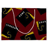 Sac Cadeau Grand Format Remise des Diplômes 2026 (Dos)