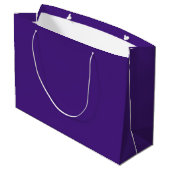 Sac Cadeau Grand Format Violet Monstre (Dos Angle)
