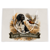 Sac Cadeau Grand Münsterländer avec Faisan (Devant)
