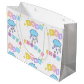 Sac Cadeau Grand pour Baby Shower (Dos Angle)