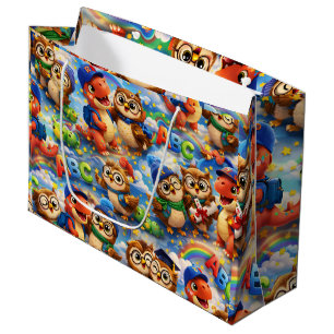 Sac Cadeau Grand sac-cadeau brillant de