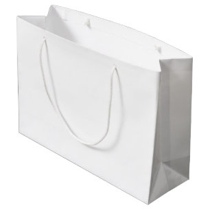 Sac Cadeau Grand Sac-Cadeau   Poignée en Corde Blanche Brilla