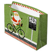Sac Cadeau Grand Vacances Cycliste (Dos Angle)