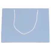 Sac cadeau grande bleu ciel doux (Devant)