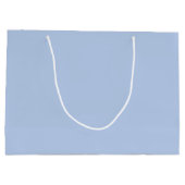 Sac cadeau grande bleu ciel doux (Dos)
