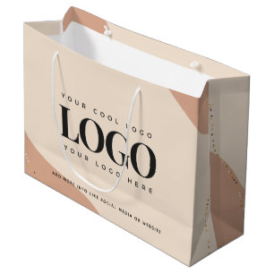 Sac cadeau grande taille personnalisé avec logo et