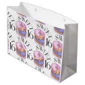 Sac cadeau grande taille Sweet 16 (Dos Angle)