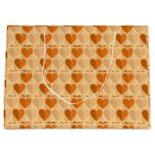 Sac cadeau Groovy 70s Hearts (Devant)