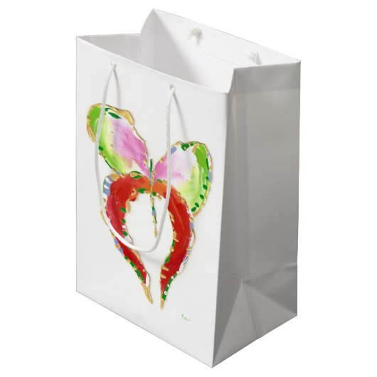 Sac cadeau Groth Butterfly. (Devant Angle)
