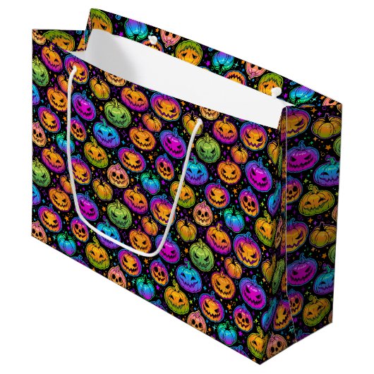 Sac cadeau Halloween (Devant Angle)