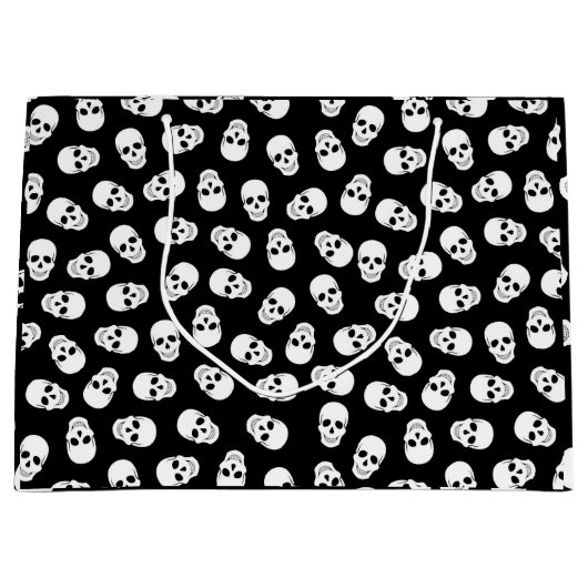 Sac cadeau Halloween avec Motif crâne (Devant)