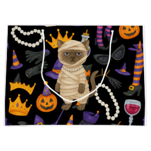 Sac cadeau Halloween Chat