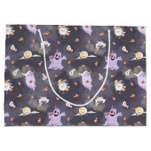 Sac cadeau Halloween Éffrayant Ghosts (Dos)
