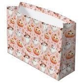 Sac cadeau Halloween rose (Dos Angle)