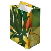 Sac cadeau Hawaiian Tropical Luau M (Devant Angle)