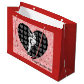 Sac cadeau HEART ANGELS (Devant Angle)