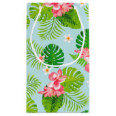 Sac cadeau Hibiscus Palm rose (Dos)