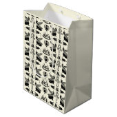 Sac cadeau Hiéroglyphes égyptiens anciens (Dos Angle)