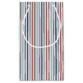 Sac cadeau Holiday Modern Stripes (Dos)
