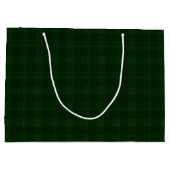 Sac cadeau Holly Berry Green Tartan (Dos)