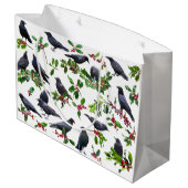 Sac cadeau Holly Crows (Dos Angle)