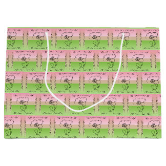 Sac Cadeau Horizontal Pivoine Beauté Fluide