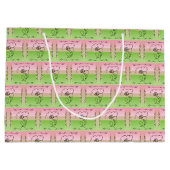 Sac Cadeau Horizontal Pivoine Beauté Fluide (Dos)